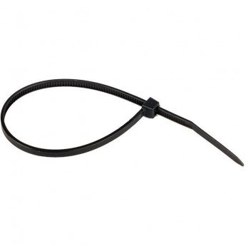 Хомут EKF 2.5х150 черный нейлон 100 шт Хомут EKF 2.5х150 черный нейлон 100 шт