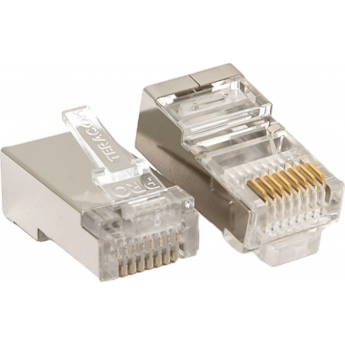 Коннектор EKF RJ-45 TERACOM PRO экранированный 8P8C 30мкд Cat.5E универсальный (упак.20шт) Коннектор EKF RJ-45 TERACOM PRO экранированный 8P8C 30мкд Cat.5E универсальный (упак.20шт)