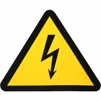 Наклейка EKF PROXIMA "Молния" (150х150х150мм.)