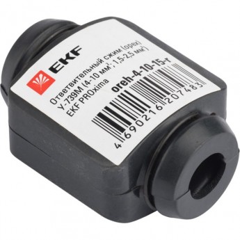 Ответвительный сжим (орех) EKF PROXIMA У739М (4-10 мм2; 1,5-2,5 мм2) StreamLine