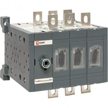 Рубильник EKF PROXIMA 250A 3P реверсивный без рукоятки управления TwinBlock