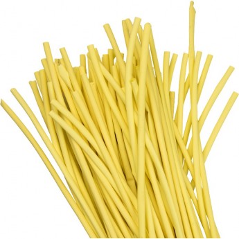 Трубка термоусаживаемая EKF PROXIMA ТУТ нг 8/4 желтая в отрезках по 1м