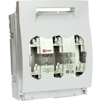 Выключатель-разъединитель EKF УВРЭ 250А откидного типа под предохранители ППН Выключатель-разъединитель EKF УВРЭ 250А откидного типа под предохранители ППН