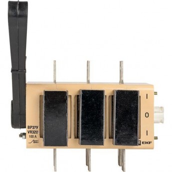 Выключатель-разъединитель EKF ВР32У-31А71220 100А 2 напр. с дугогасит. камерами несъемная лев./прав. рукоятка MAXima Выключатель-разъединитель EKF ВР32У-31А71220 100А 2 напр. с дугогасит. камерами несъемная лев./прав. рукоятка MAXima