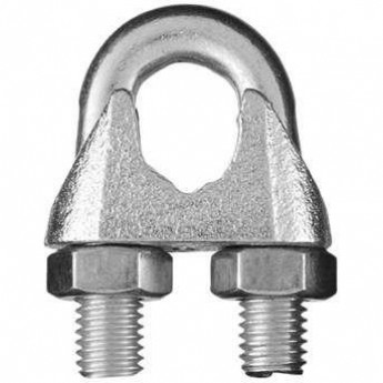 Зажим для троса EKF zgmtr-4 DIN 741 (4мм) Зажим для троса EKF zgmtr-4 DIN 741 (4мм)